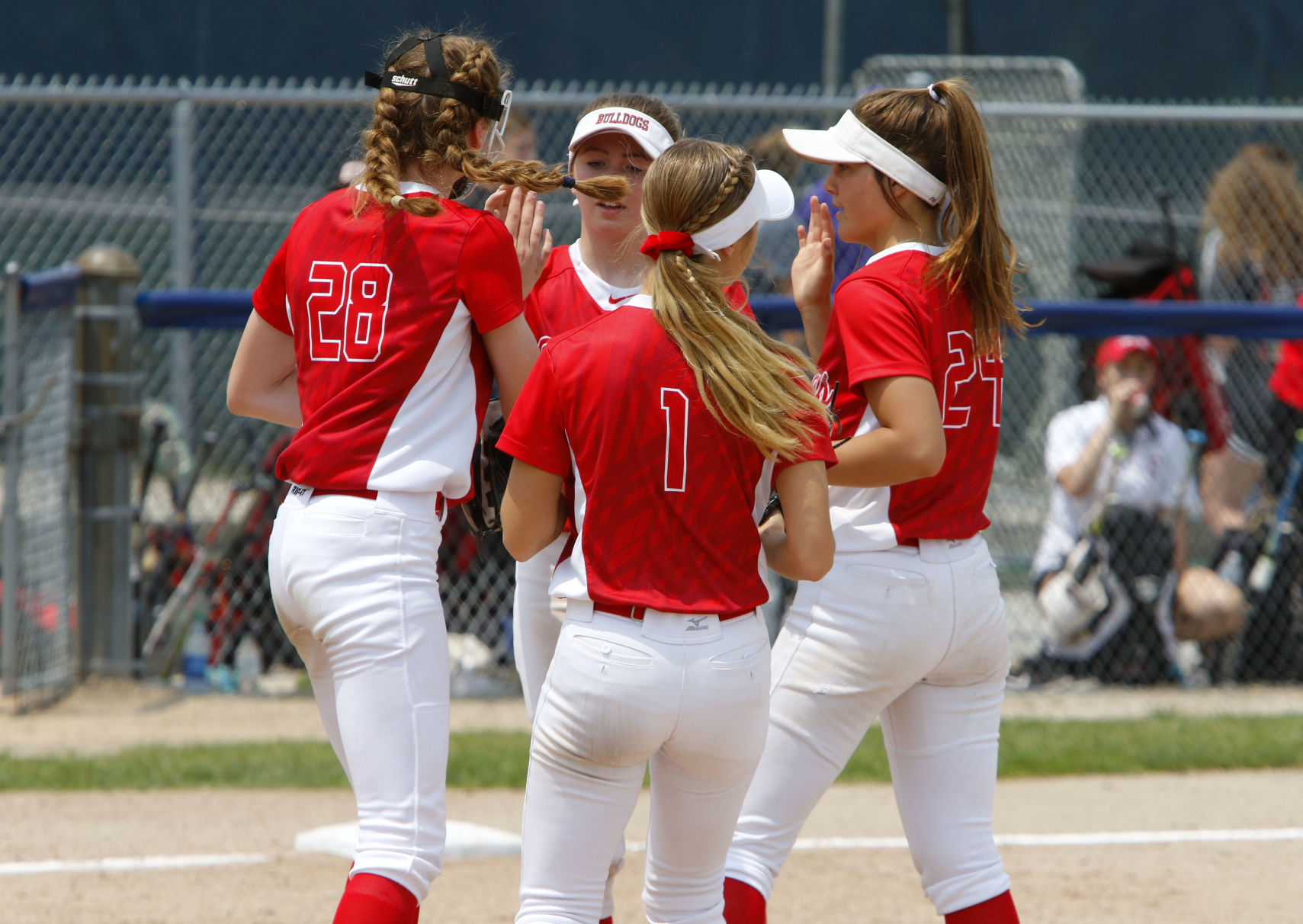 Gallery: 4A softball semistate: Crown Point vs. Fishers